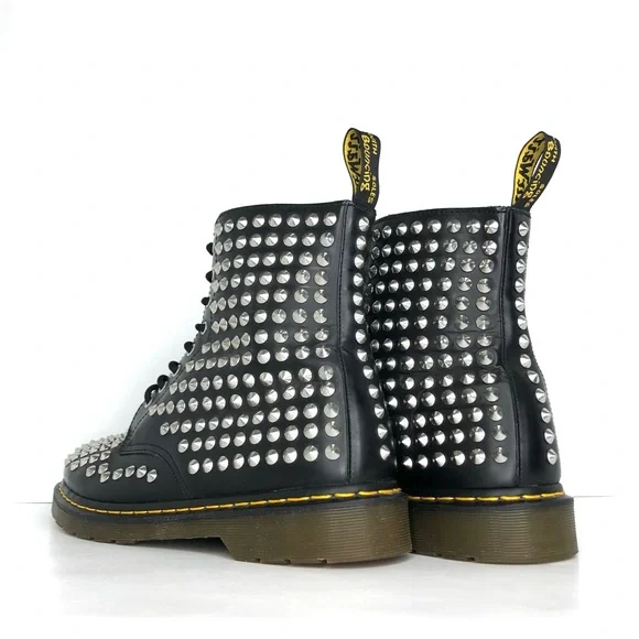 Dr Martens Spike Mettalic Studs 1460 Ankle Boots Men’s 13 Shoes - Picture 6 of 12